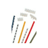 Sorkapocsjelölő csík M függőleges fehér 2.5mm-modultáv AS 3/10 G M WH CONTA-CLIP